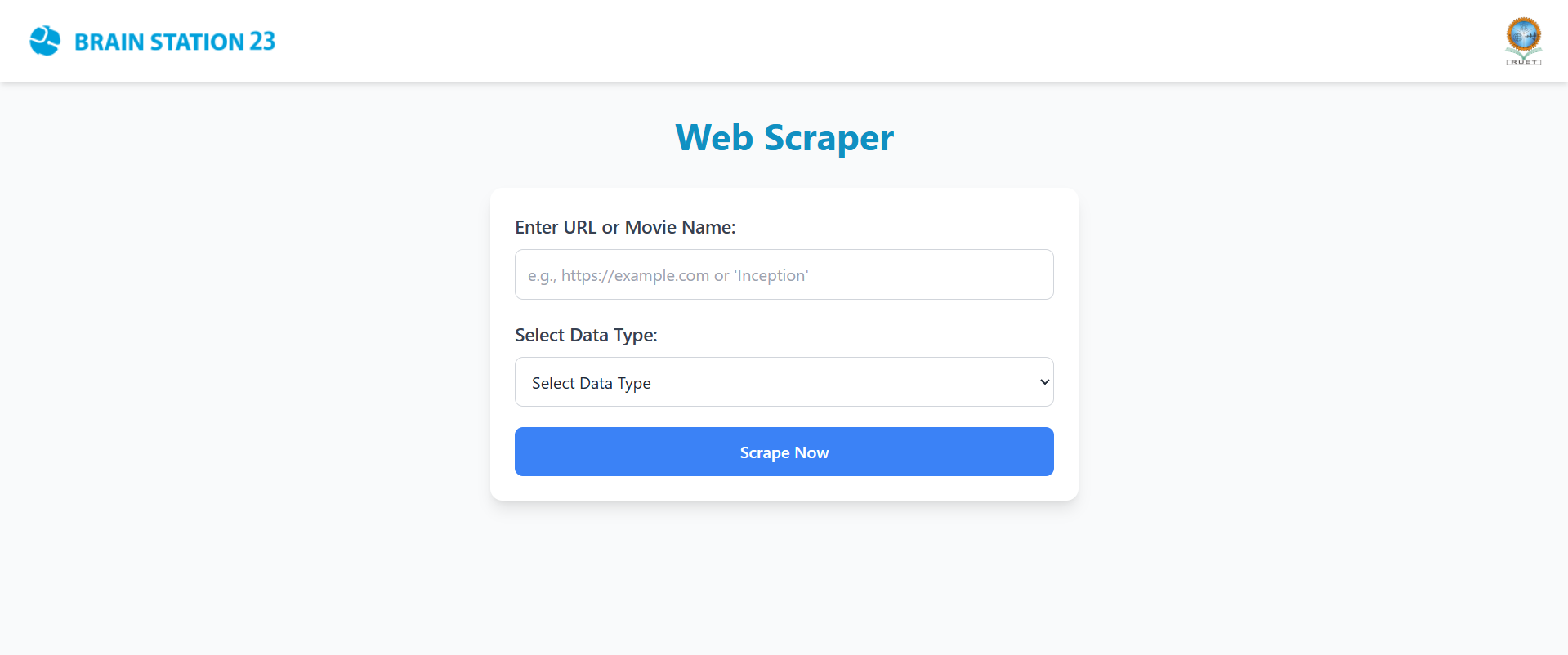 Web Scrapper